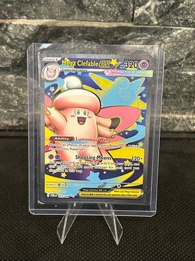 Pokemon Mega Clefable EX 103/088 Full Art Holo from the Perfect Order Set M/NM